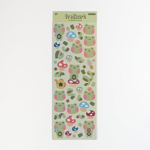 Lil Doodle Friends Sticker Sheet - Fredburt