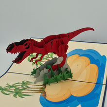 Load image into Gallery viewer, Tyrannosaurus Rex - Pop Up Card