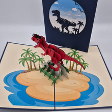 Load image into Gallery viewer, Tyrannosaurus Rex - Pop Up Card