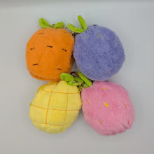 Load image into Gallery viewer, Fruit Zipper Capybara Plush Keychain