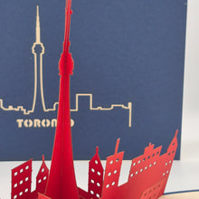 Load image into Gallery viewer, Toronto Skyline - Pop Up Card