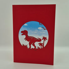 Load image into Gallery viewer, Tyrannosaurus Rex - Pop Up Card