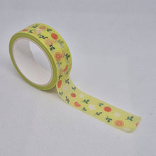 Load image into Gallery viewer, Jeju Masking Tape - Jeju Oranges &amp; Flowers