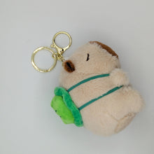 Load image into Gallery viewer, Melon Capybara Plush Keychain