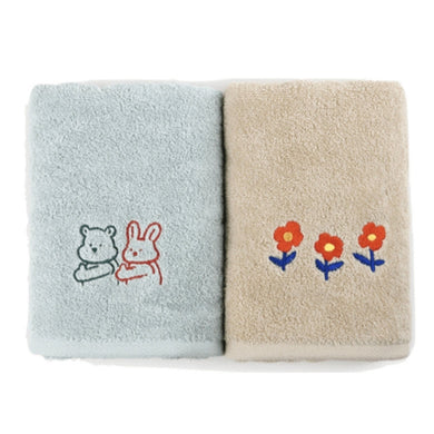 40x80 Embroidered Towel - (2P) My Buddy