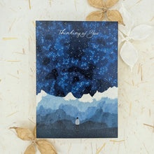Load image into Gallery viewer, Thinking Of You Starry Night - Greeting Card
