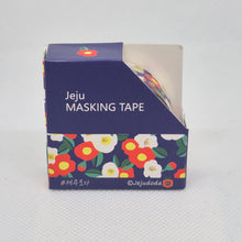 Load image into Gallery viewer, Jeju Masking Tape - Jeju  Flower (Navy)