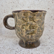 Load image into Gallery viewer, Buncheong Casting Dark Leaf Mug