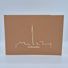 Load image into Gallery viewer, Toronto Skyline - Pop Up Card