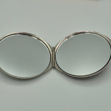 Load image into Gallery viewer, Mother of Pearl Compact Mirror - Cherry Blossoms