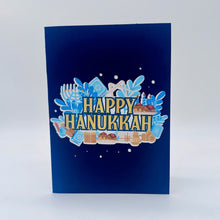 Load image into Gallery viewer, Happy Hanukkah - Pop Up Card