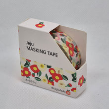 Load image into Gallery viewer, Jeju Masking Tape - Jeju Flower (White)