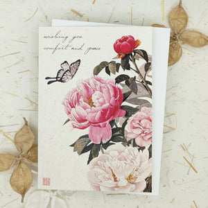 Wishing You Comfort and Peace - Greeting Card