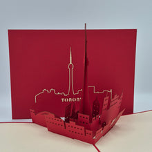 Load image into Gallery viewer, Toronto Skyline - Pop Up Card
