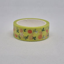 Load image into Gallery viewer, Jeju Masking Tape - Jeju Oranges &amp; Flowers