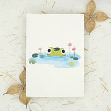 Load image into Gallery viewer, Hoppy Birthday Frog - Greeting Card