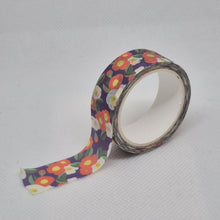Load image into Gallery viewer, Jeju Masking Tape - Jeju  Flower (Navy)