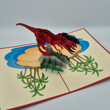 Load image into Gallery viewer, Tyrannosaurus Rex - Pop Up Card