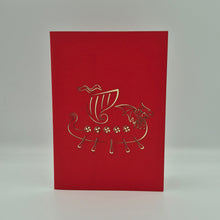 Load image into Gallery viewer, Viking Ship - Pop Up Card