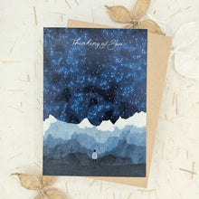 Load image into Gallery viewer, Thinking Of You Starry Night - Greeting Card