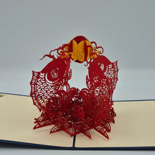 Load image into Gallery viewer, Koi Fish - Pop Up Card