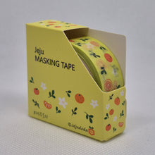 Load image into Gallery viewer, Jeju Masking Tape - Jeju Oranges &amp; Flowers