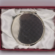Load image into Gallery viewer, Mother of Pearl Compact Mirror - Cherry Blossoms