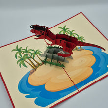 Load image into Gallery viewer, Tyrannosaurus Rex - Pop Up Card