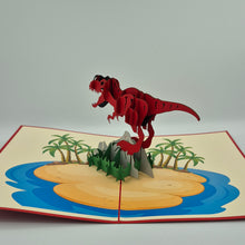 Load image into Gallery viewer, Tyrannosaurus Rex - Pop Up Card