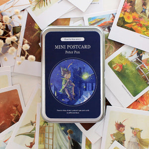 Illustrated Mini Postcard - Peter Pan