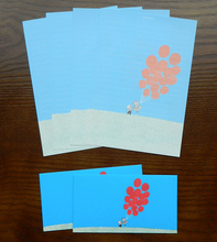 Load image into Gallery viewer, Letter L Red Balloons
