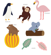 Load image into Gallery viewer, In the Zoo - Garland