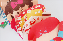 Load image into Gallery viewer, Hooray Pop Up Card: Flower Girl