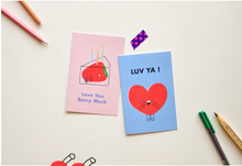 Load image into Gallery viewer, Love Ya Heart - Greeting Card