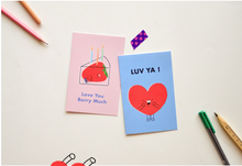 Load image into Gallery viewer, Love Ya Heart Card