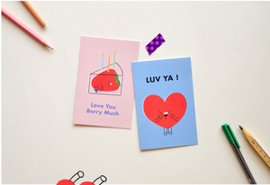 Love Ya Heart - Greeting Card