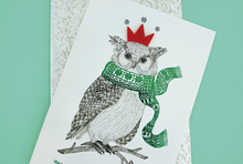 Load image into Gallery viewer, Crown Owl