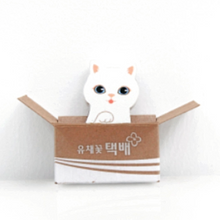 Load image into Gallery viewer, Kitty House Memo it Ari (Turkish Angora)