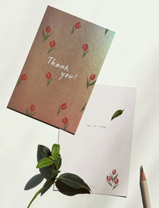 Hologram Postcard - Thank You