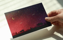Load image into Gallery viewer, Hologram Postcard - Shooting Star