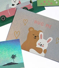 Load image into Gallery viewer, Hologram Postcard - Hug Me