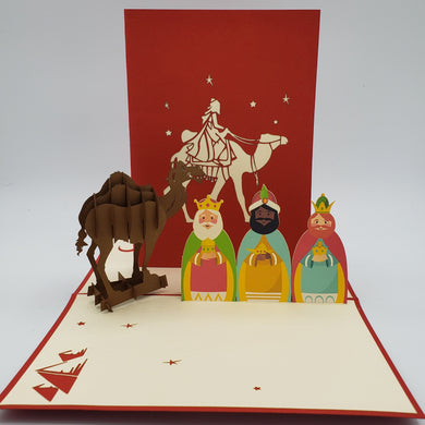 Three Wise Men - Pop Up Card
