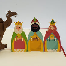 Load image into Gallery viewer, Three Wise Men - Pop Up Card