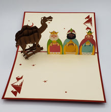 Load image into Gallery viewer, Three Wise Men - Pop Up Card
