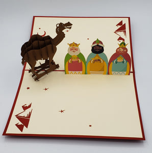Three Wise Men - Pop Up Card
