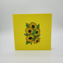 Load image into Gallery viewer, Sunflower Garden - Pop Up Card