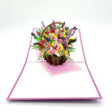 Load image into Gallery viewer, Mixed Flowers Basket