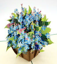 Load image into Gallery viewer, Forget Me Not - Pop Up Card