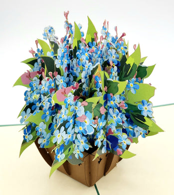 Forget Me Not - Pop Up Card