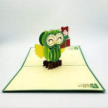 Load image into Gallery viewer, 3D Happy Birthday Owl - Pop Up Card